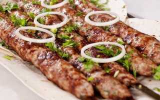 Люля-кебаб из фарша на мангале – 6 вкусных рецептов