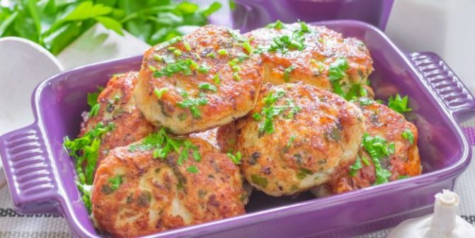 аппетитные домашние котлеты сложены в контейнер и готовы к путешествию