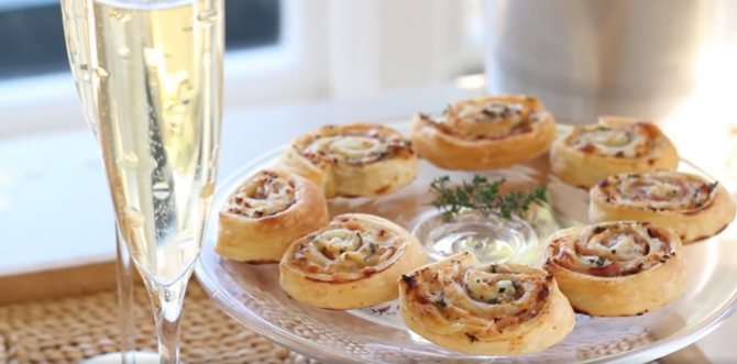 Чем лучше закусывать шампанское