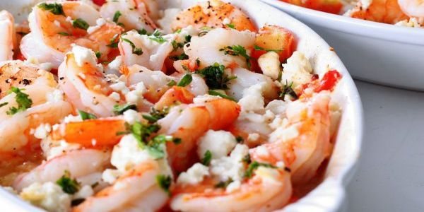 Дары моря с яйцом