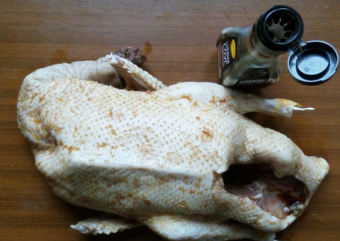Гусь в духовке: рецепты запекания вкусного гуся, чтобы мясо было мягким и сочным этап 7