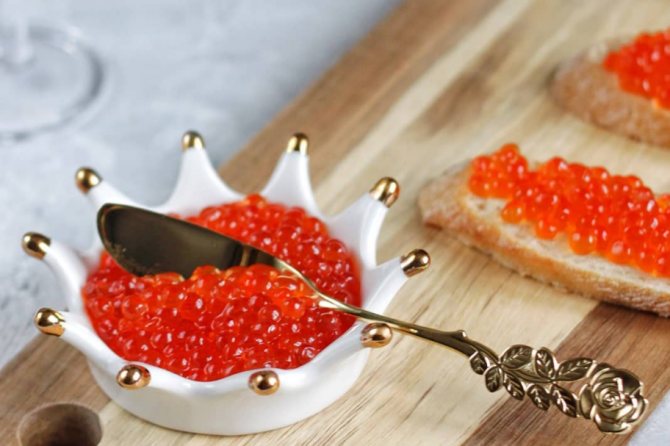 Икра чавычи