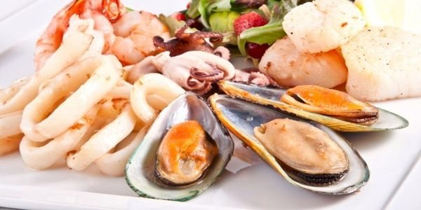 Коктейль из вареных морепродуктов