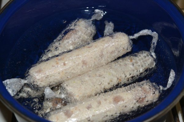 Колбаски из фарша на сковороде из бутылки, в духовке в фольге, пищевой пленке, сушилке, дегитраторе
