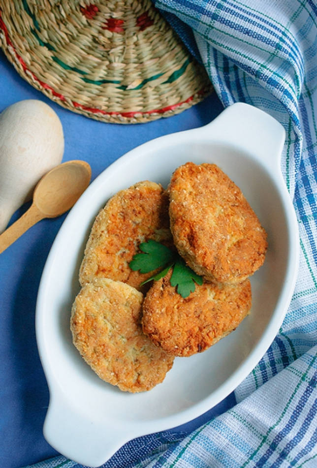 котлеты из окуня в духовке