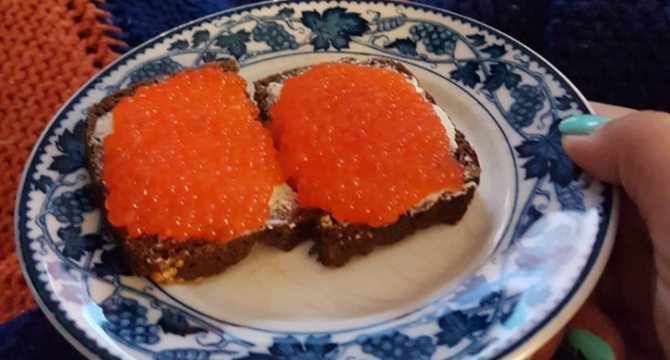 красная икра симы