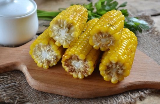 кукуруза в мультиварке с маслом