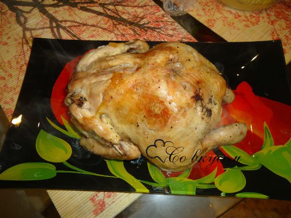 Курица в фольге в духовке