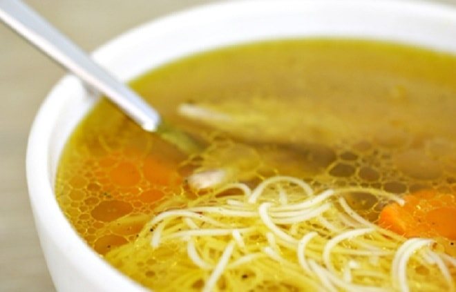 куриный прозрачный суп