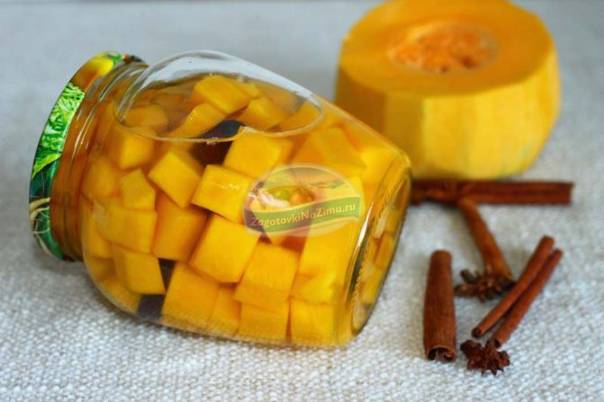 маринованная тыква рецепт