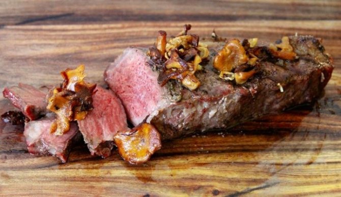 обжаренные на сковороде грибы