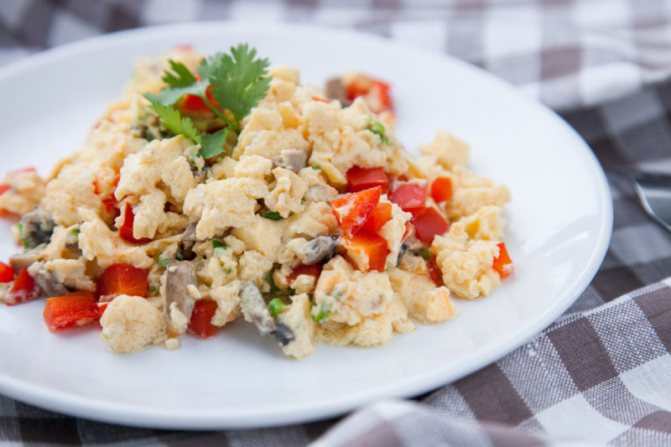 омлет с мукой рецепт приготовления