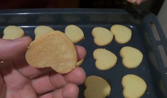 песочное печенье через мясорубку