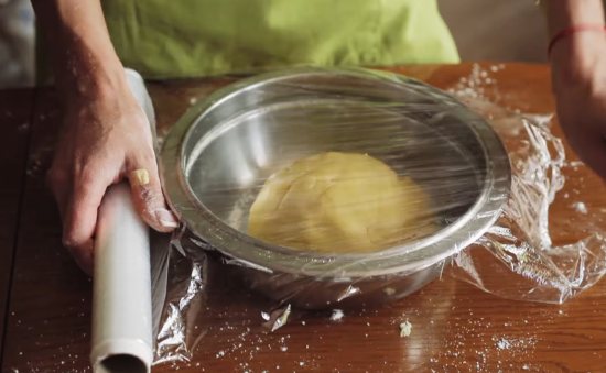 песочное печенье с вареньем