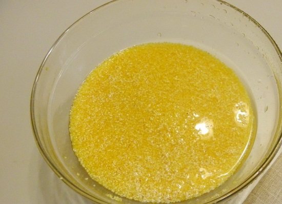 Промываем хорошенечко крупу