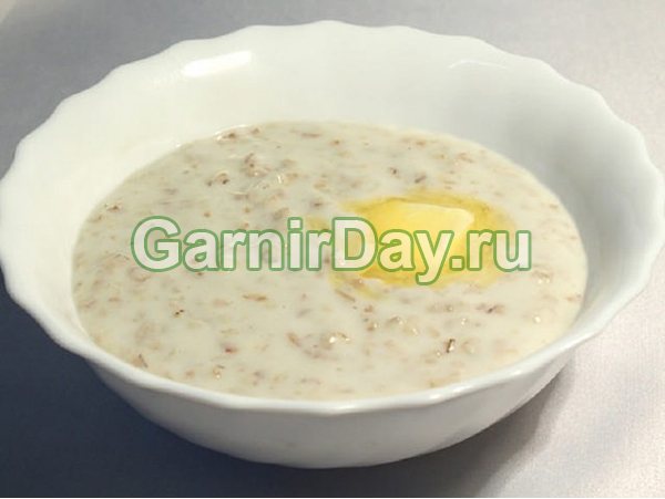 Пшеничная каша на молоке в мультиварке