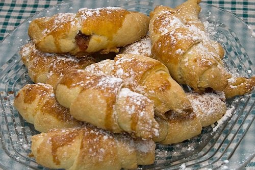 Рогалики на сметане