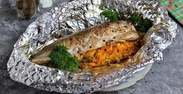 Скумбрия в мультиварке. Рецепт приготовления в фольге, рукаве, на пару с овощами