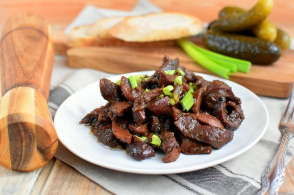 Свиные почки на сковороде с луком. Рецепты приготовления