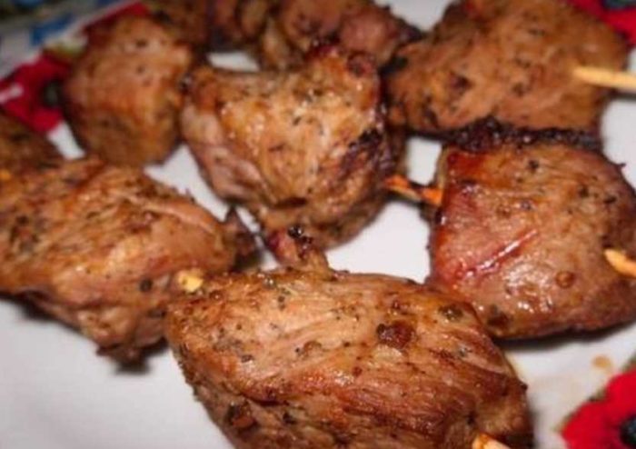 ТОП-9 лучших рецептов шашлыка в аэрогриле из свинины