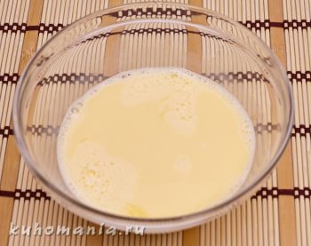 яйца с молоком