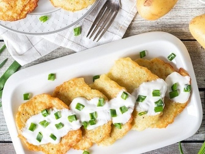 закуска из картофеля