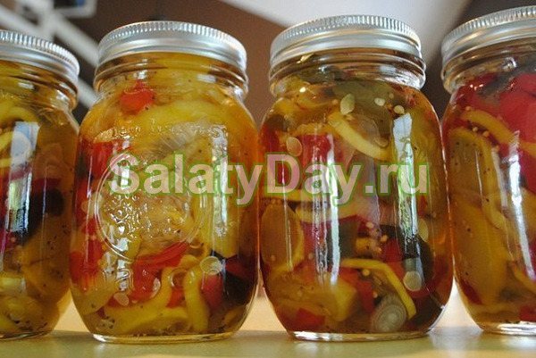 Закусочка тещин язык с цукини “Ронде”