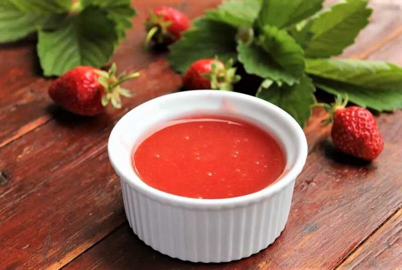 земляничный соус