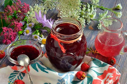 желе из малины